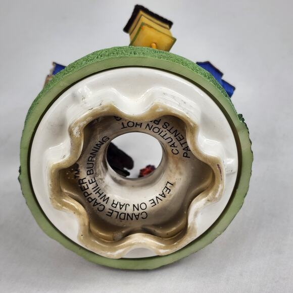 Deb Strain 'A CARING FRIEND IS A SHARING FRIEND' Candle Jar Capper Topper - Picture 6 of 6